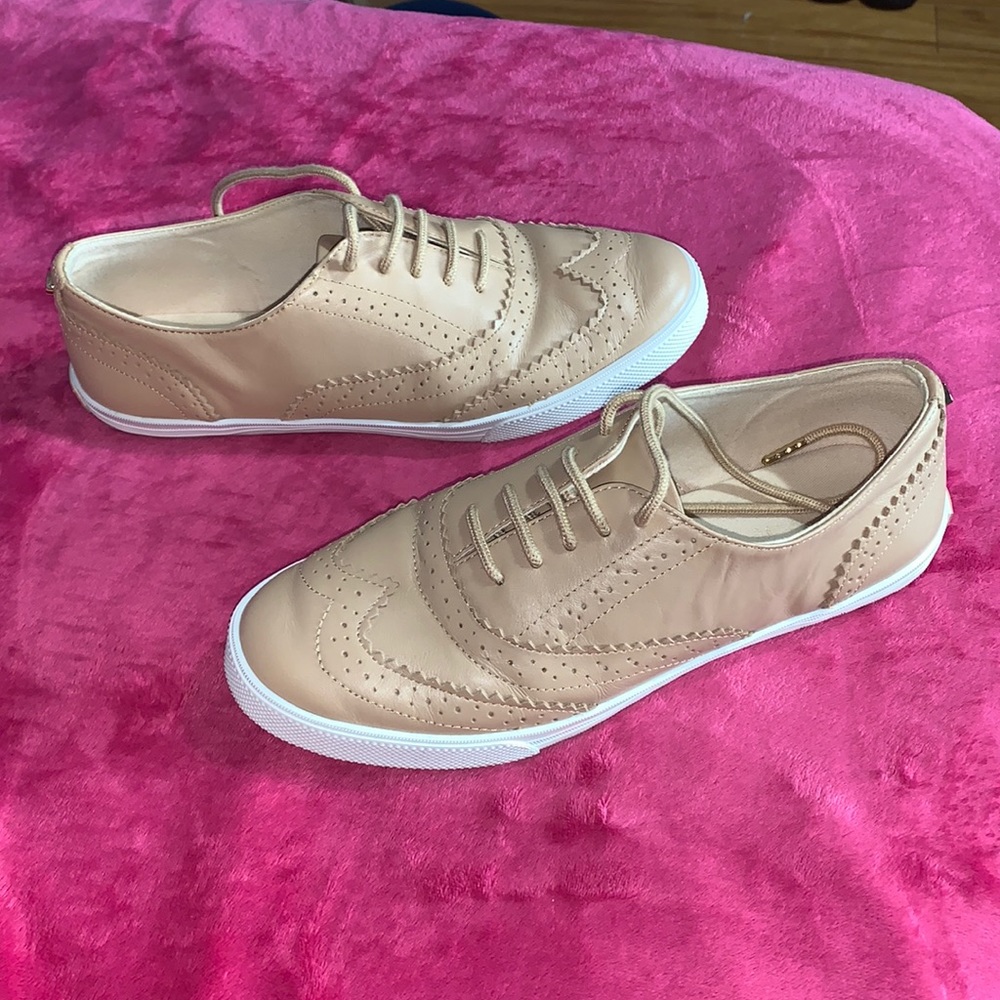 Kate Spade tan sneakers